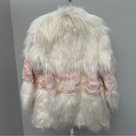 FRENCH CONNECTION Melinda Faux Fur Coat. NWT SIZE XS - Picture 4 of 7